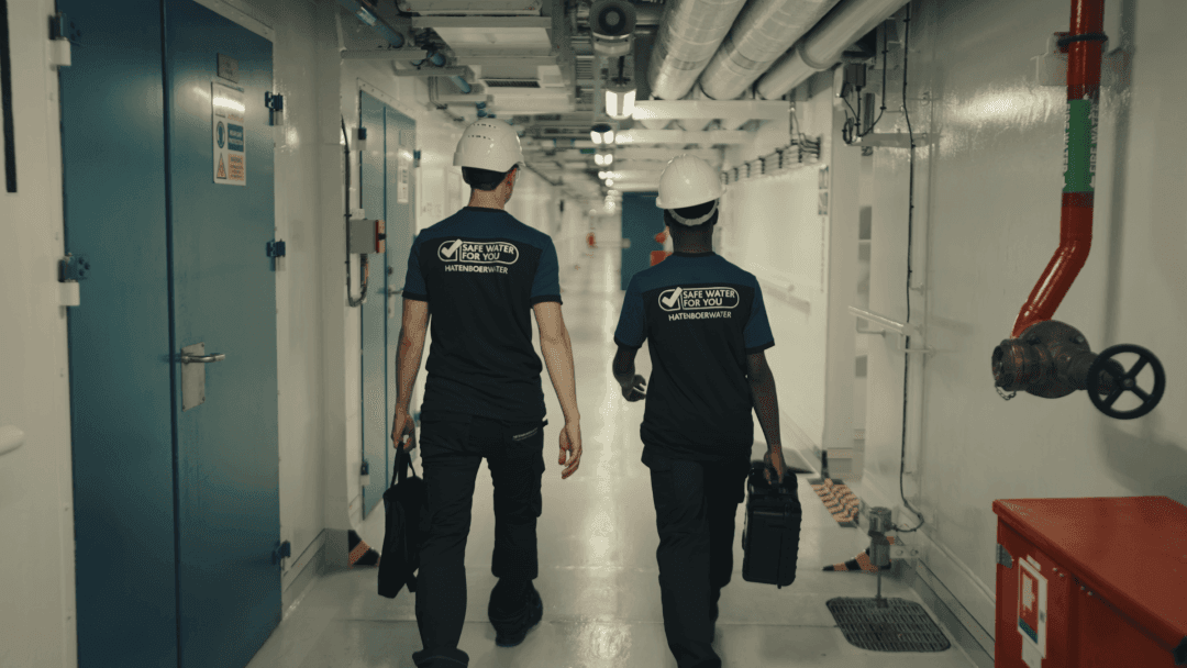 Hatenboer-Water teams ready to help ships match up with the IMO's 2025 plan to address plastic litter disposal on ships